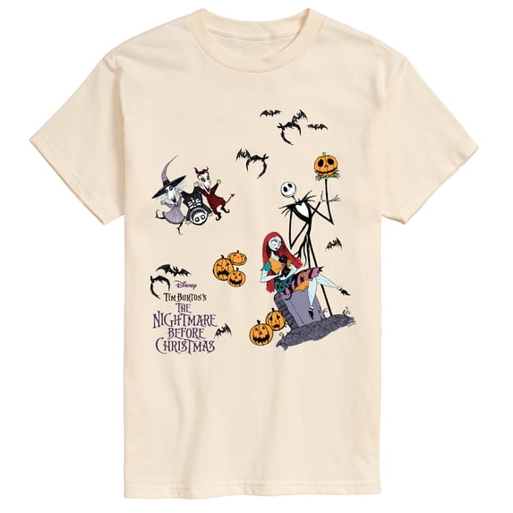 The Nightmare Before Christmas - Multi Hit - Men's Short Sleeve Graphic T-Shirt