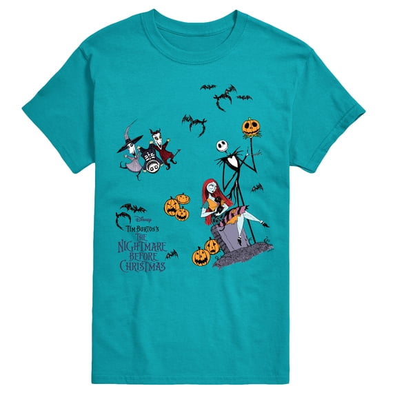 The Nightmare Before Christmas - Multi Hit - Men's Short Sleeve Graphic T-Shirt