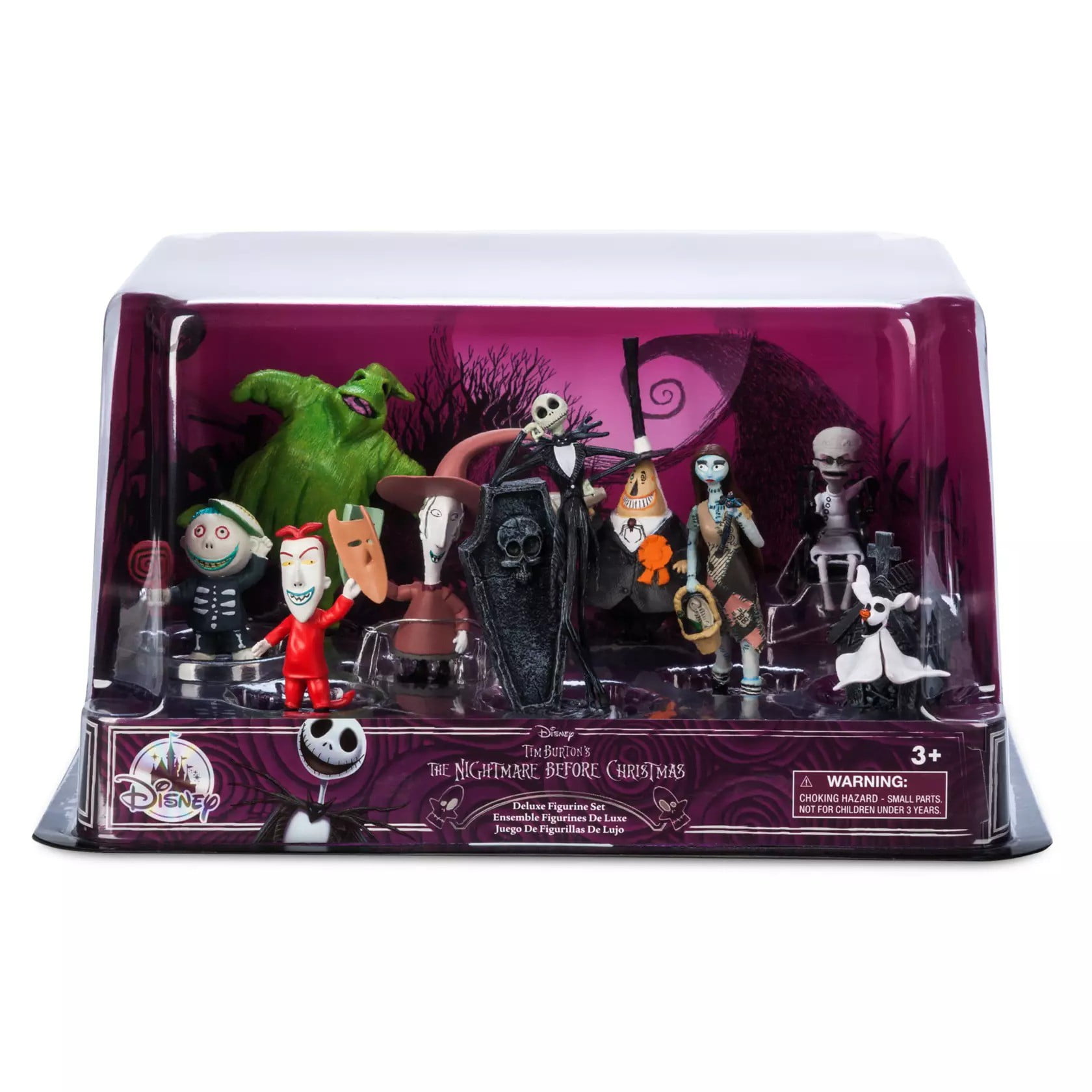 Disney The Nightmare Before Christmas Deluxe Action Figure Set, PVC, 9 ...