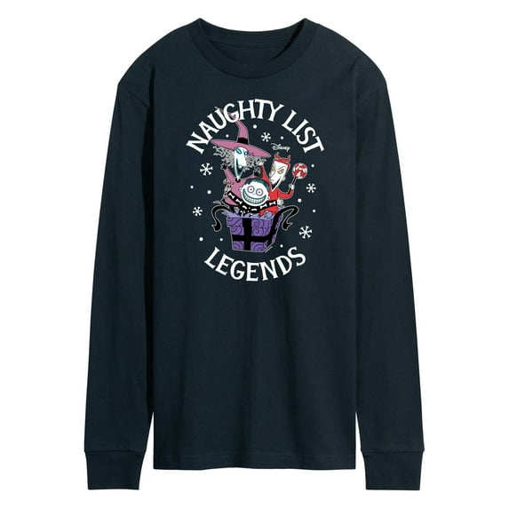 The Nightmare Before Christmas - Naughty List Legends - Men's Long Sleeve T-Shirt