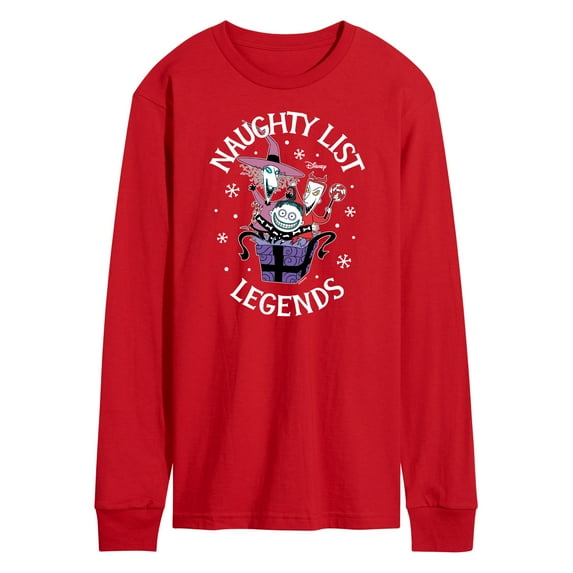 The Nightmare Before Christmas - Naughty List Legends - Men's Long Sleeve T-Shirt