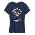 thumbnail image 1 of The Nightmare Before Christmas - Naughty List Legends - Women's Short Sleeve Graphic T-Shirt, 1 of 5