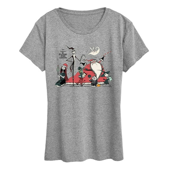 The Nightmare Before Christmas - Nightmare Before Xmas - Women's Short Sleeve Graphic T-Shirt