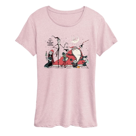 The Nightmare Before Christmas - Nightmare Before Xmas - Women's Short Sleeve Graphic T-Shirt