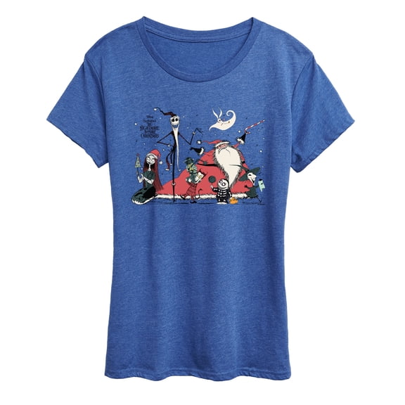 The Nightmare Before Christmas - Nightmare Before Xmas - Women's Short Sleeve Graphic T-Shirt