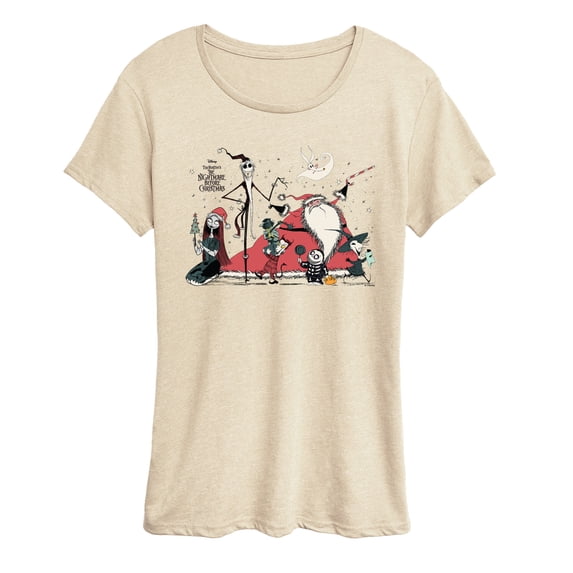 The Nightmare Before Christmas - Nightmare Before Xmas - Women's Short Sleeve Graphic T-Shirt