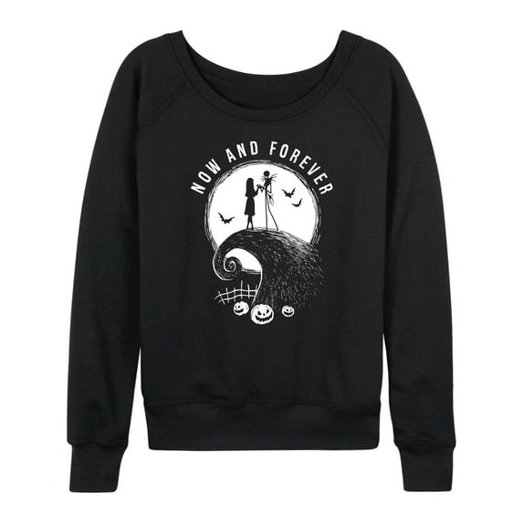 The Nightmare Before Christmas - Now And Forever - Women's Lightweight French Terry Long Sleeve Shirt