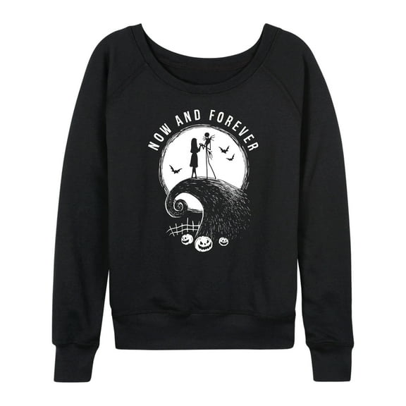 The Nightmare Before Christmas - Now And Forever - Women's Lightweight French Terry Long Sleeve Shirt
