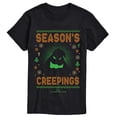 thumbnail image 1 of The Nightmare Before Christmas - Oogey Boogey Ugly Sweater Short Sleeve Graphic T-Shirt, 1 of 4