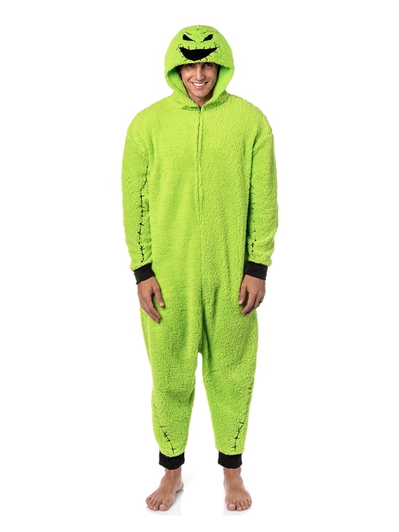 The Nightmare Before Christmas Oogie Boogie Costume Fleece One Piece Pajama Union Suit