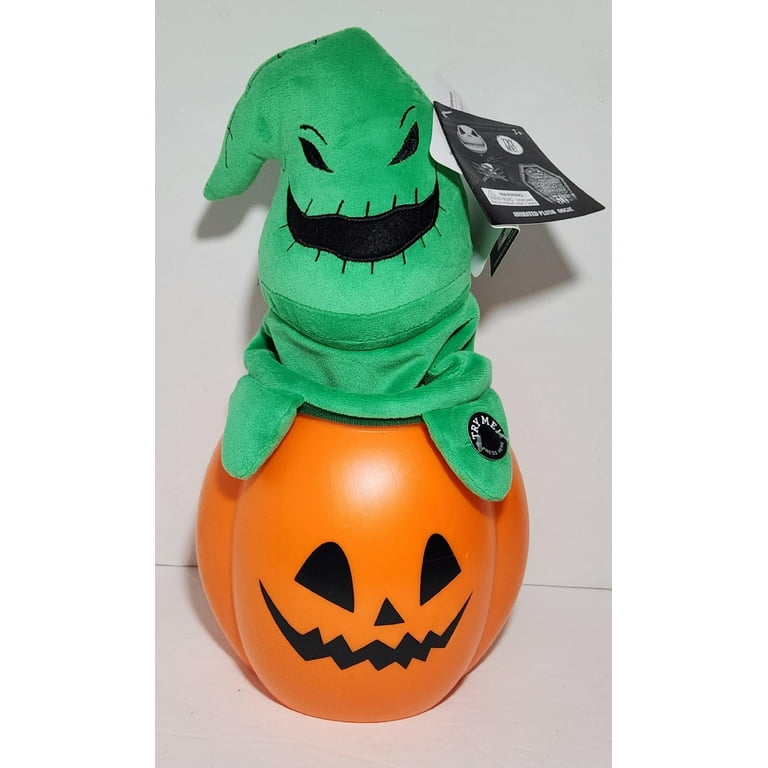 The Nightmare Before Christmas Oogie Boogie Man Pumpkin Animated