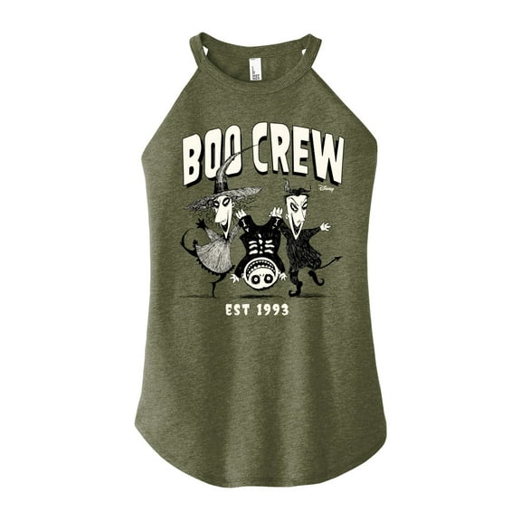 The Nightmare Before Christmas - Original Boo Crew Glow in The Dark - Juniors High Neck Tank Top