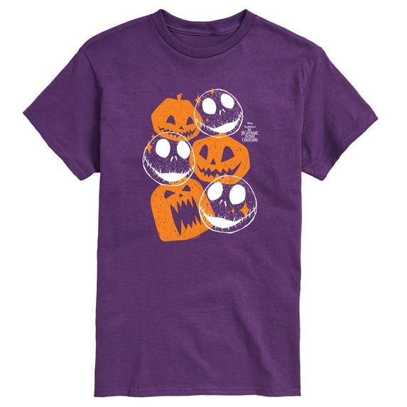The Nightmare Before Christmas - Pumpkin Heads - Men's Short Sleeve Graphic T-Shirt