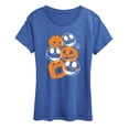 thumbnail image 1 of The Nightmare Before Christmas - Pumpkin Heads Short Sleeve Graphic T-Shirt, 1 of 4