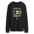 thumbnail image 1 of The Nightmare Before Christmas - Recipe For Love - Men's Long Sleeve T-Shirt, 1 of 5