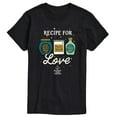 thumbnail image 1 of The Nightmare Before Christmas - Recipe For Love - Men's Short Sleeve Graphic T-Shirt, 1 of 5