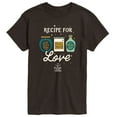 thumbnail image 1 of The Nightmare Before Christmas - Recipe For Love - Men's Short Sleeve Graphic T-Shirt, 1 of 4