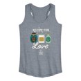 thumbnail image 1 of The Nightmare Before Christmas - Recipe For Love - Women's Racerback Tank Top, 1 of 5