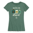 thumbnail image 1 of The Nightmare Before Christmas - Recipe For Love - Women's Short Sleeve Graphic T-Shirt, 1 of 5