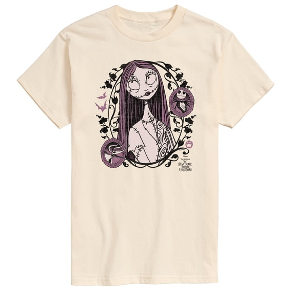 The Nightmare Before Christmas - Sally Art Nouveau - Men's Short Sleeve Graphic T-Shirt