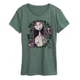 thumbnail image 1 of The Nightmare Before Christmas - Sally Art Nouveau - Women's Short Sleeve Graphic T-Shirt, 1 of 4