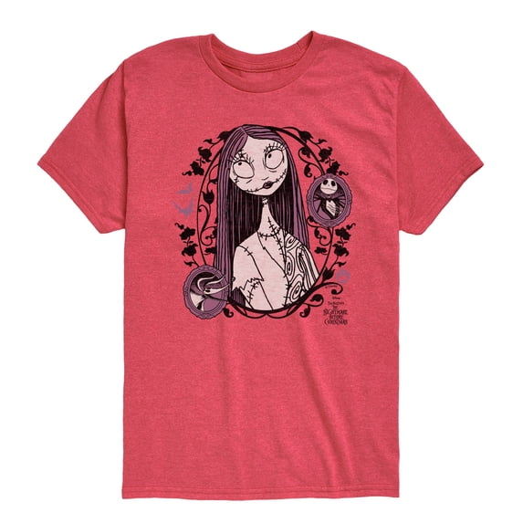 The Nightmare Before Christmas - Sally Art Nouveau - Youth Boys Short Sleeve Graphic T-Shirt