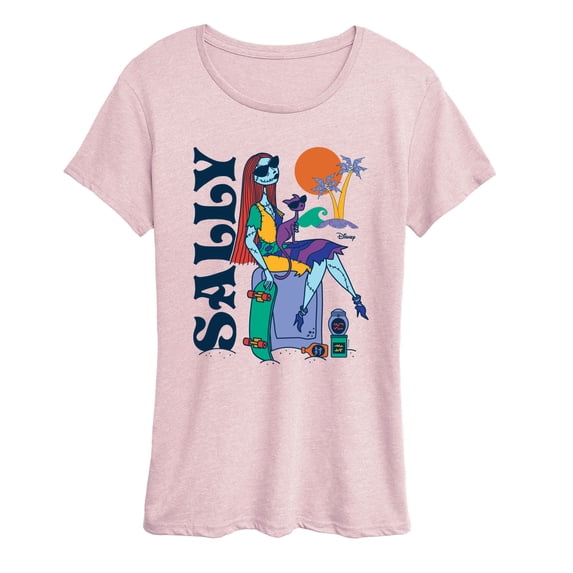 The Nightmare Before Christmas - Sally Beach - Women's Short Sleeve Graphic T-Shirt