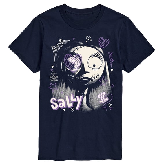 The Nightmare Before Christmas - Sally Face - Men's Short Sleeve Graphic T-Shirt