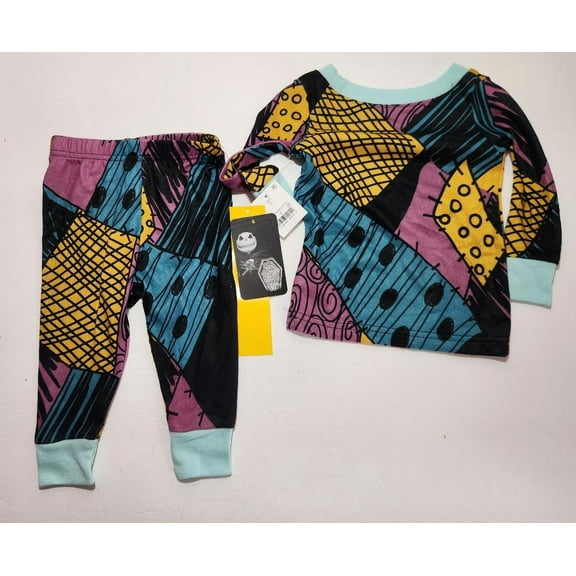 The Nightmare Before Christmas Sally Girls 2 Piece Pajama Set - Toddler Size 12 M