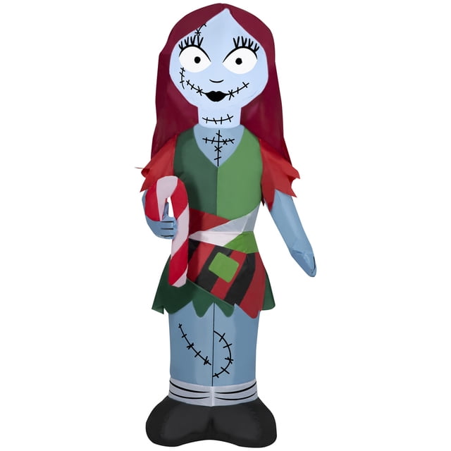 The Nightmare Before Christmas Sally Holding a Candy Cane, 3.5 Feet