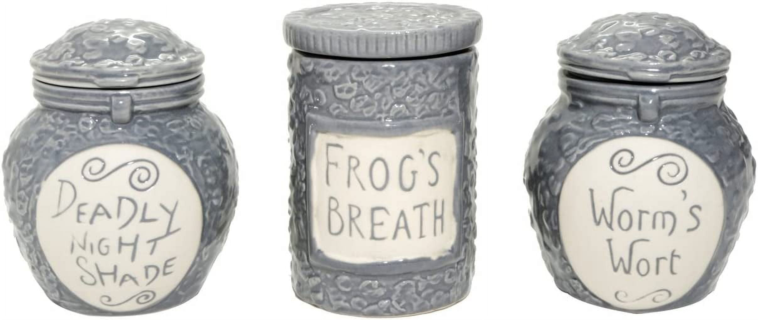 The Nightmare Before Christmas Sally Jars 3 piece Trinket Box Gift Set