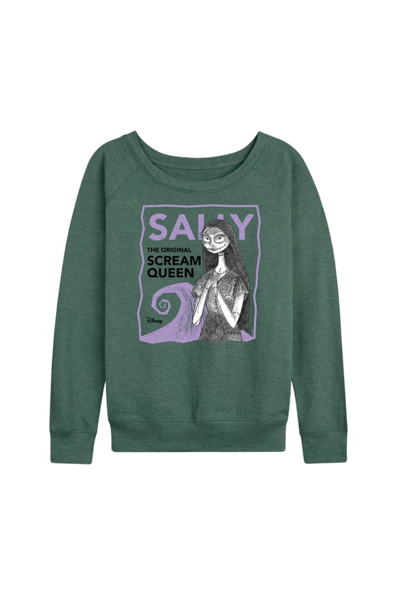 - Sally Scream Queen - Women's Lightweight French Terry Long Sleeve Shirt