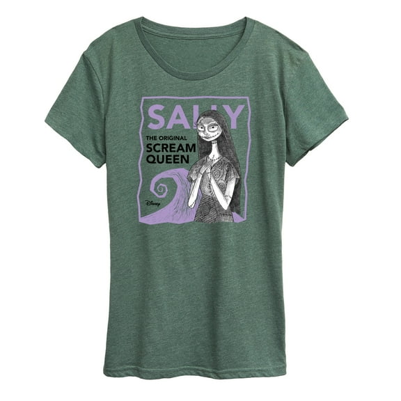 The Nightmare Before Christmas - Sally Scream Queen - Women's Short Sleeve Graphic T-Shirt