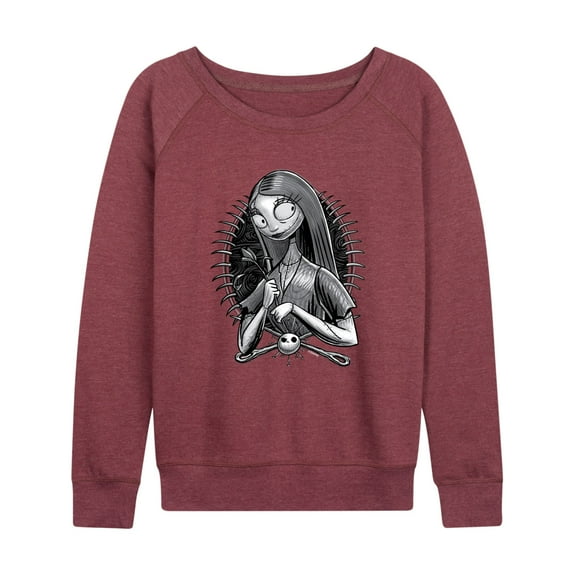 The Nightmare Before Christmas - Sally Vignette - Women's Lightweight French Terry Long Sleeve Shirt