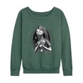thumbnail image 1 of The Nightmare Before Christmas - Sally Vignette - Women's Lightweight French Terry Long Sleeve Shirt, 1 of 5