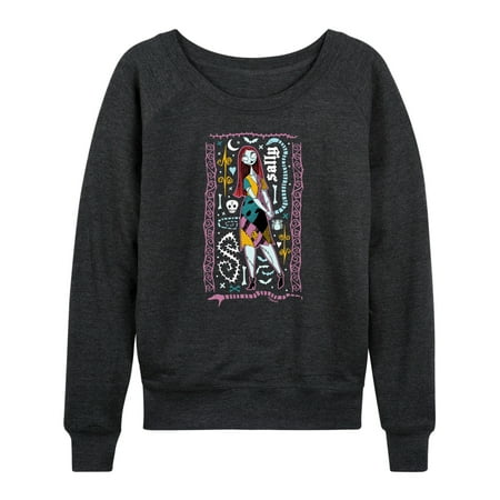 The Nightmare Before Christmas - Sally - Women's Lightweight French Terry Long Sleeve Shirt