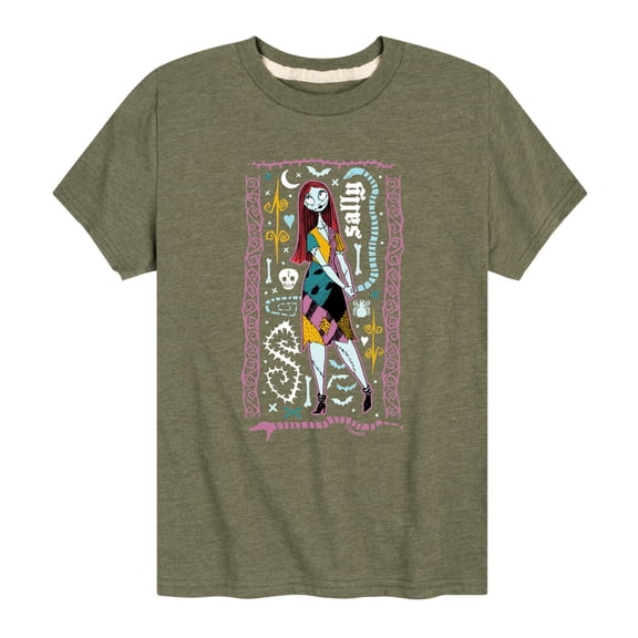 The Nightmare Before Christmas - Sally - Youth Short Sleeve Graphic T-Shirt