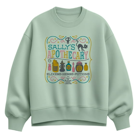 The Nightmare Before Christmas - Sallys Apothecary - Women's Oversized Fleece Crew Sweatshirt