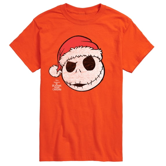 The Nightmare Before Christmas - Santa Face - Men's Short Sleeve Graphic T-Shirt