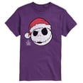 thumbnail image 1 of The Nightmare Before Christmas - Santa Face - Men's Short Sleeve Graphic T-Shirt, 1 of 3