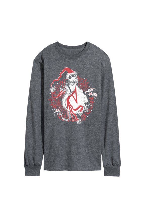 - Santa Jack - Men's Long Sleeve Graphic T-Shirt