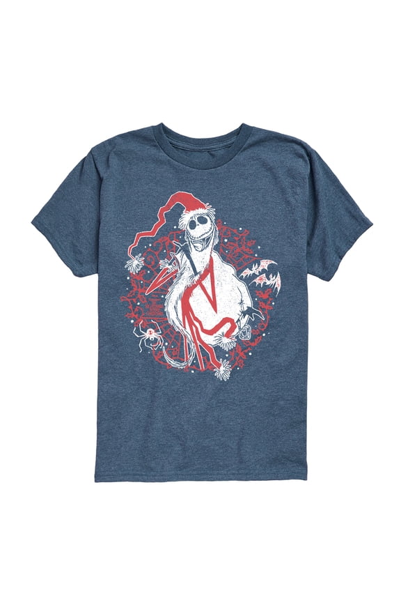 - Santa Jack - Youth Boys Short Sleeve Graphic T-Shirt