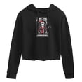 thumbnail image 1 of The Nightmare Before Christmas - Scary And Bright - Juniors Cropped Pullover Hoodie, 1 of 5