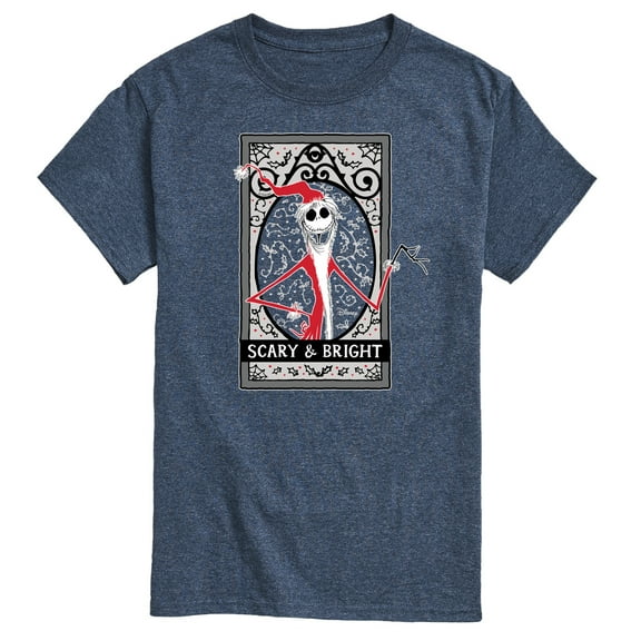 The Nightmare Before Christmas - Scary And Bright - Men's Short Sleeve Graphic T-Shirt