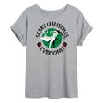 thumbnail image 1 of The Nightmare Before Christmas - Scary Christmas Everyone - Juniors Ideal Flowy Muscle T-Shirt, 1 of 5