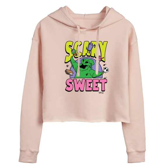 The Nightmare Before Christmas - Scary Sweet Cropped Graphic Hoodie