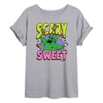 thumbnail image 1 of The Nightmare Before Christmas - Scary Sweet Oversized Graphic T-Shirt, 1 of 4