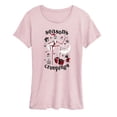 thumbnail image 1 of The Nightmare Before Christmas - Season's Creepings - Women's Short Sleeve Graphic T-Shirt, 1 of 3
