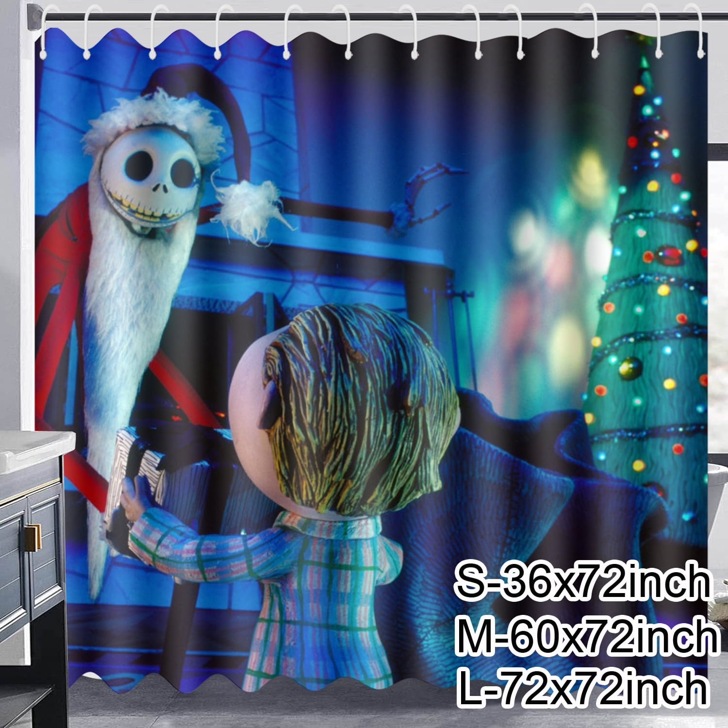 Zero dog nightmare before christmas shower kit travel bag