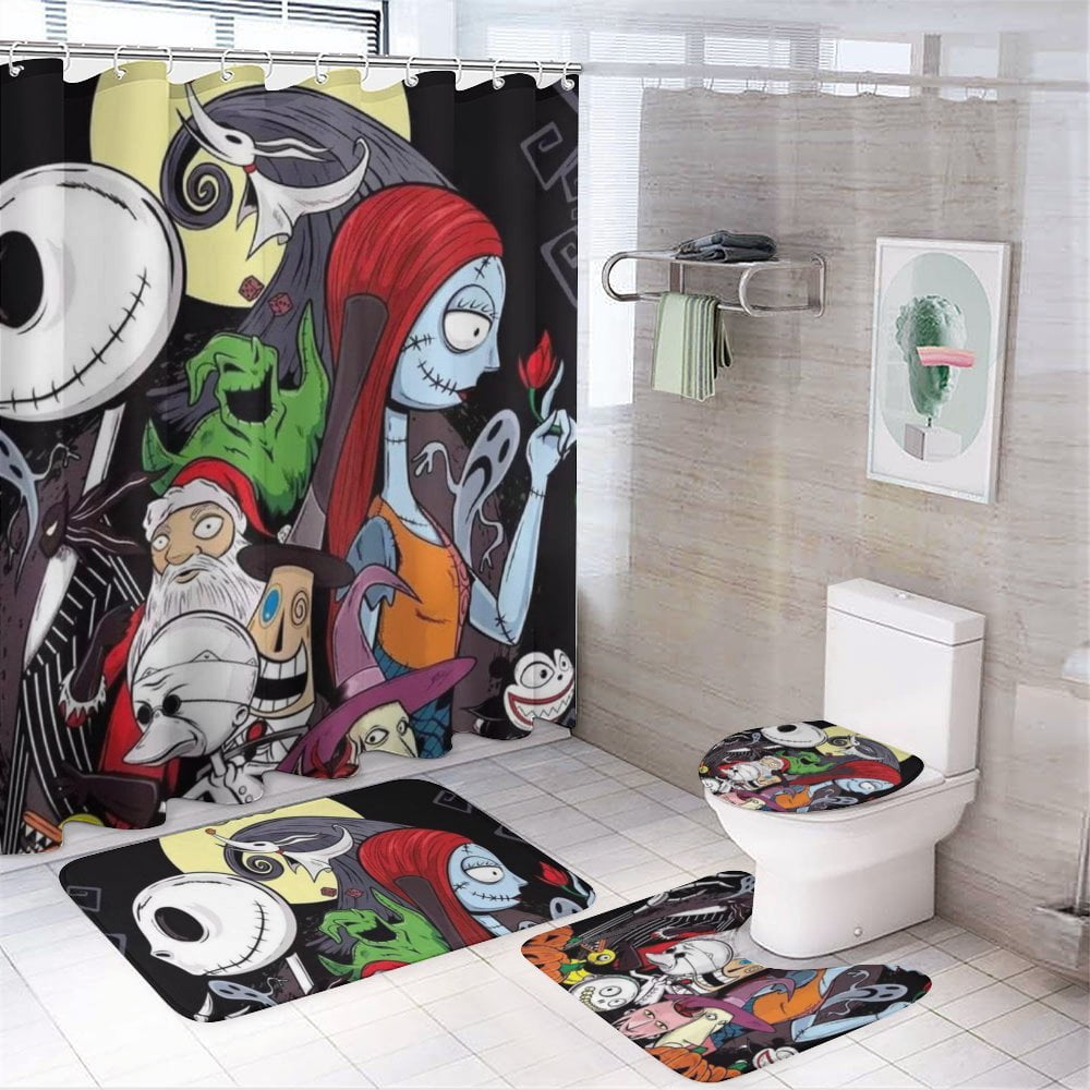 Nightmare Before Christmas Shower Curtain
